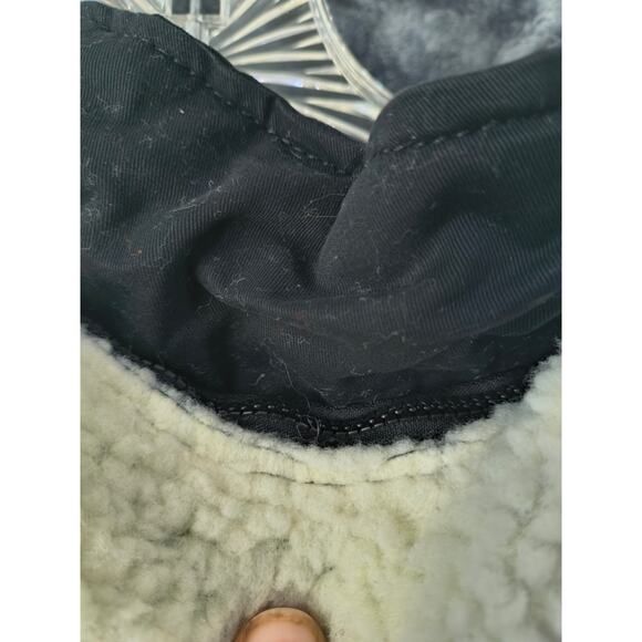 SOULARGE Black Faux Fur Heavy Winter Jacket 2X - Picture 10 of 11